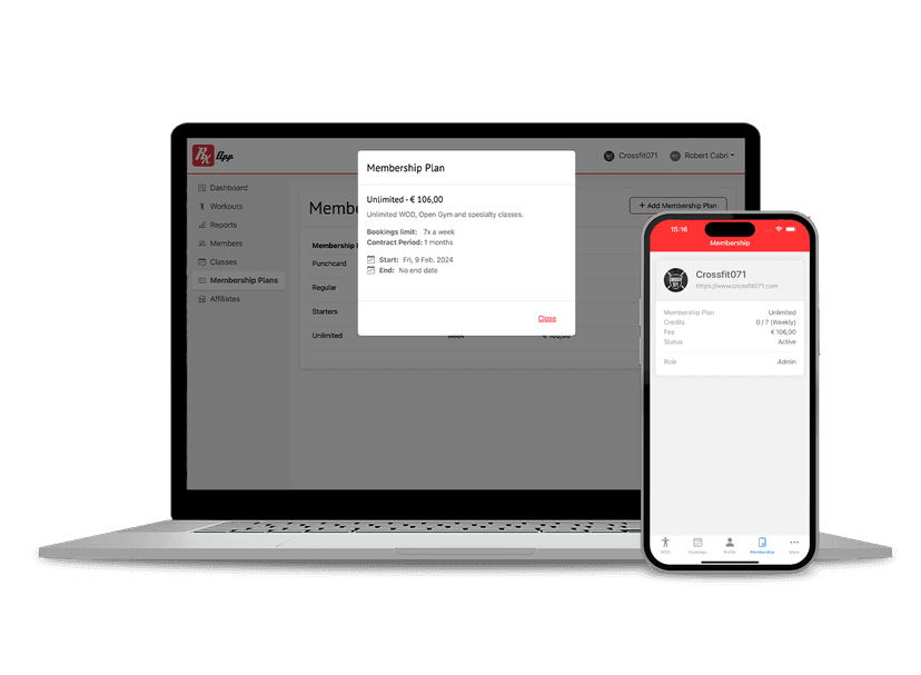 Membership Dashboard